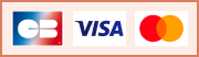 Pay with CB, VISA, Master Card