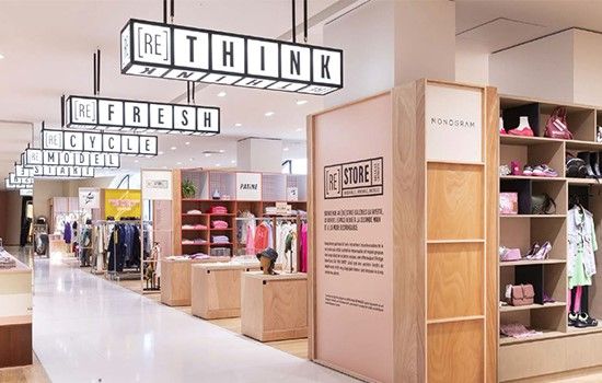 [RE]store, le corner dédié à la seconde main