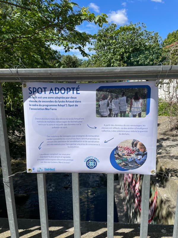 Adopt’1 Spot : Troisième session de ramassage de déchets avec le Lycée Artaud update