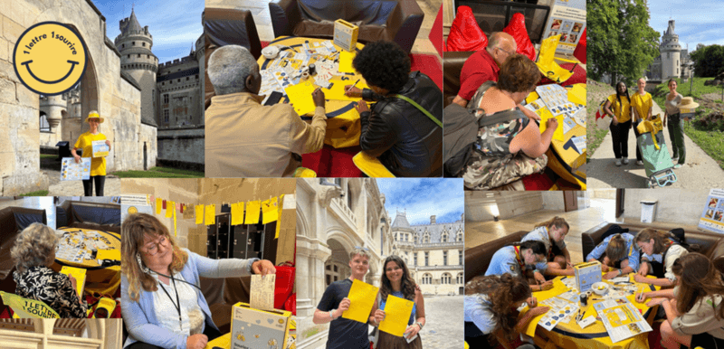 Letter-writing workshop at Pierrefonds update