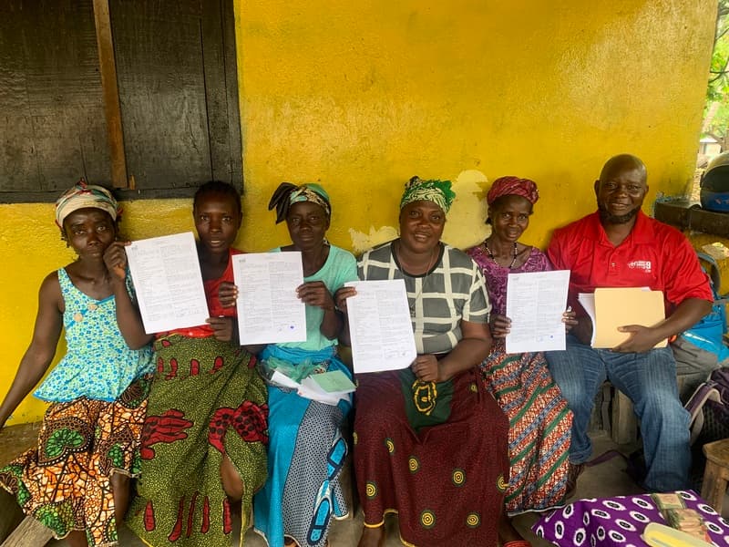 Nearly 800 farmers have joined our new program in Liberia! update