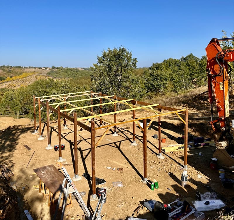 La première serre construite dans le Sud-Ouest !  update