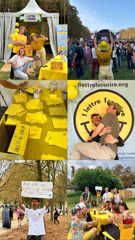 1 Lettre 1 Sourire at Rock en Seine: when music rhymes with solidarity update