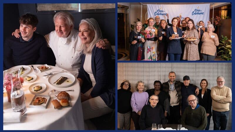 Un acteur à table, un spot avec Pierre Gagnaire à la TV, 7 bougies et des aînés au sourire retrouvé update