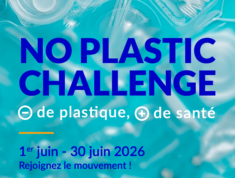 🌊 Au mois de juin, le No Plastic Challenge change de look et met l'accent sur la santé ! update