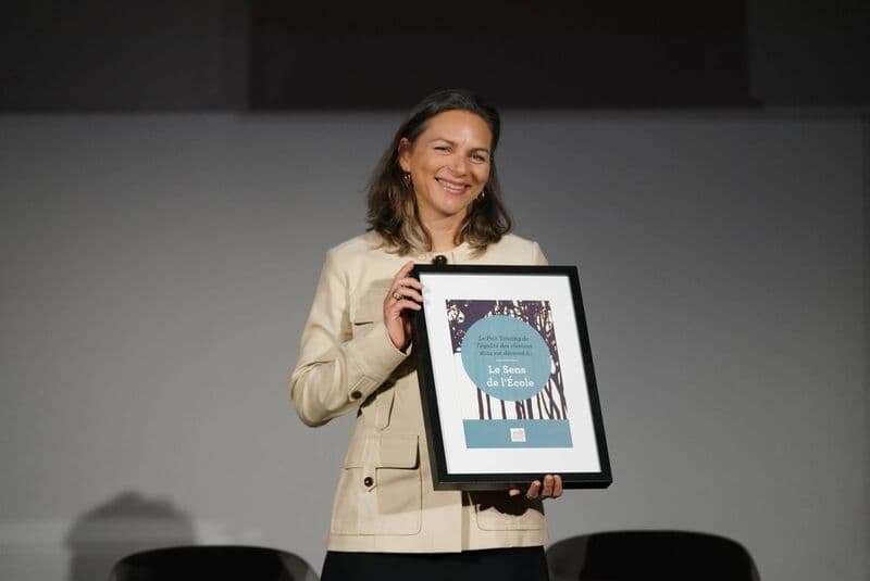 Le Sens de l'Ecole est lauréat du Prix Tenzing de l'égalité des chances ! update