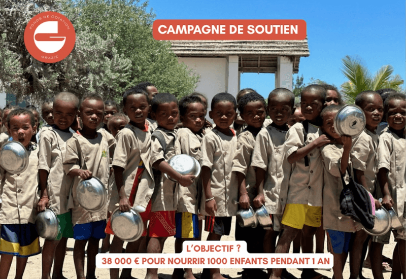 Providing daily meals for 1,000 children for 1 year update