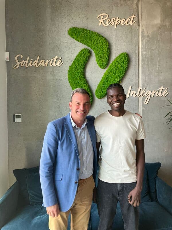 Faisal, 750ème invité des Bureaux du Cœur, prend un nouveau départ update