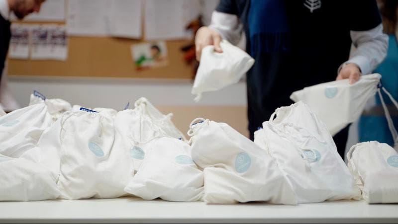 Impact image for hygiene kits distributed