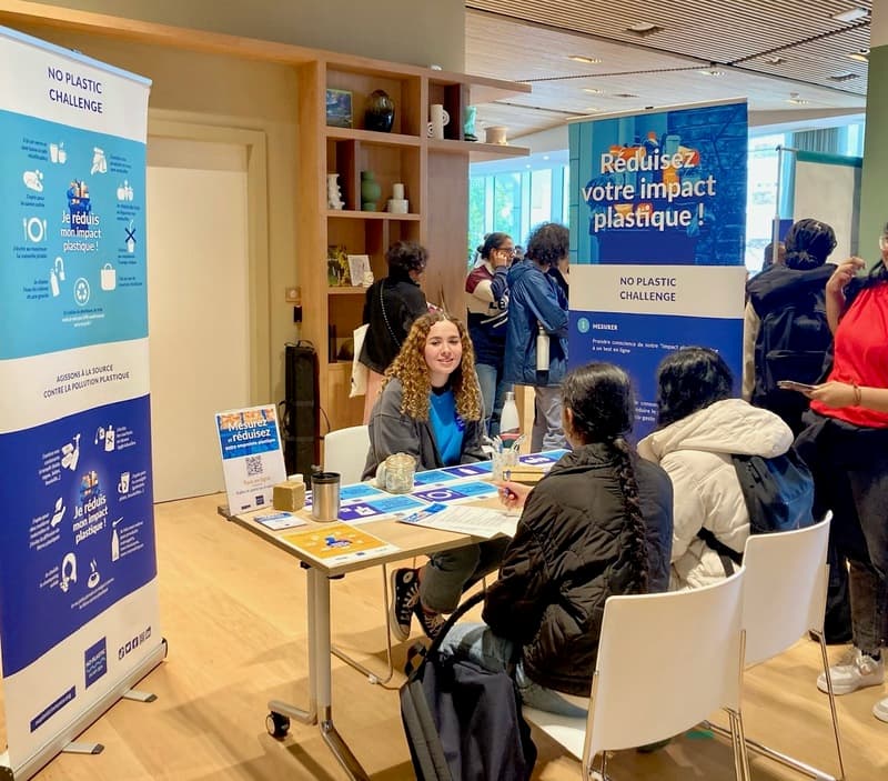 Lancement du No Plastic Challenge avec 200 éco-délégués d'Ile de France  update