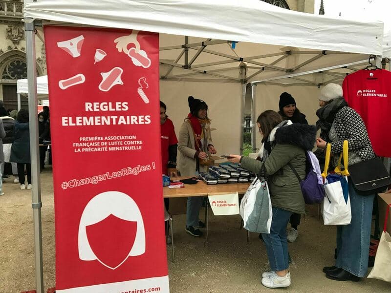 672,958 sanitary pads distributed in Paris in 2022 update