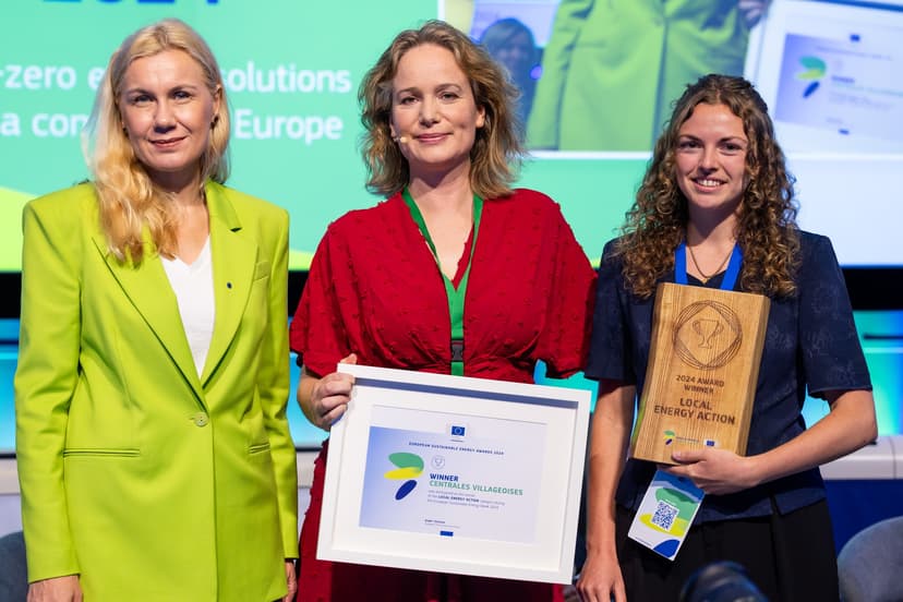 Centrales Villageoises wins European Local Action for Energy Award update